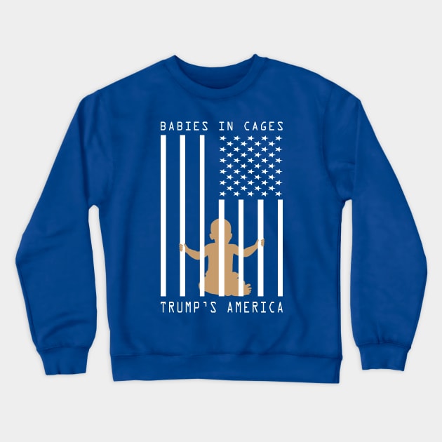 Babies in Cages Crewneck Sweatshirt by EthosWear